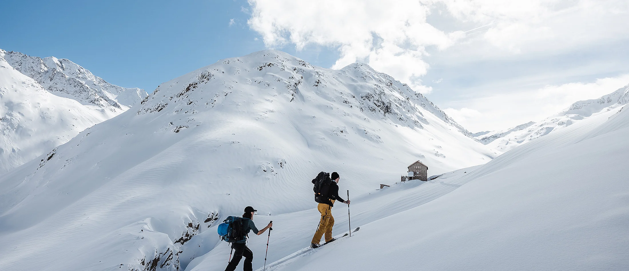 Ski touring in Vent